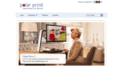 Desktop Screenshot of polarprint.se